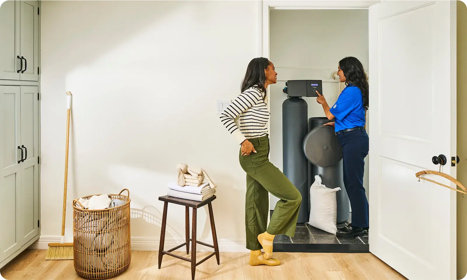 Water testing with Culligan