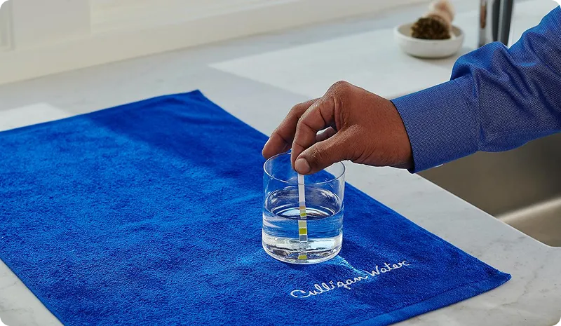 Water testing with Culligan
